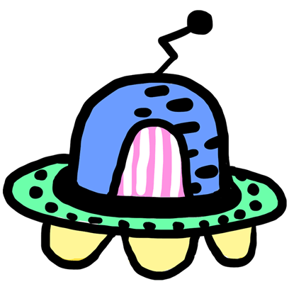 Galaxy - Space Objects Doodle Stickers messages sticker-1