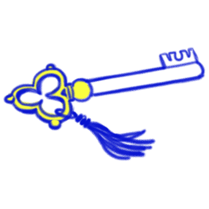 Vintage Style - Blue & Yellow Doodle Stickers messages sticker-9