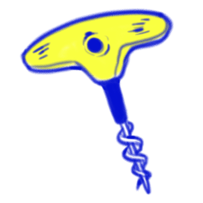 Vintage Style - Blue & Yellow Doodle Stickers messages sticker-11