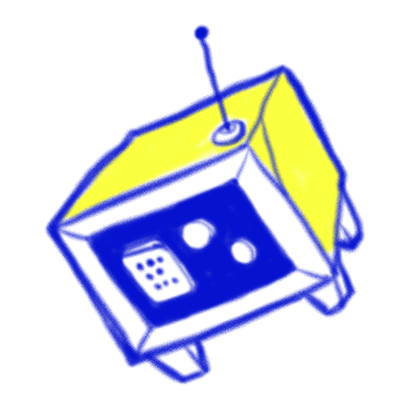 Vintage Style - Blue & Yellow Doodle Stickers messages sticker-4