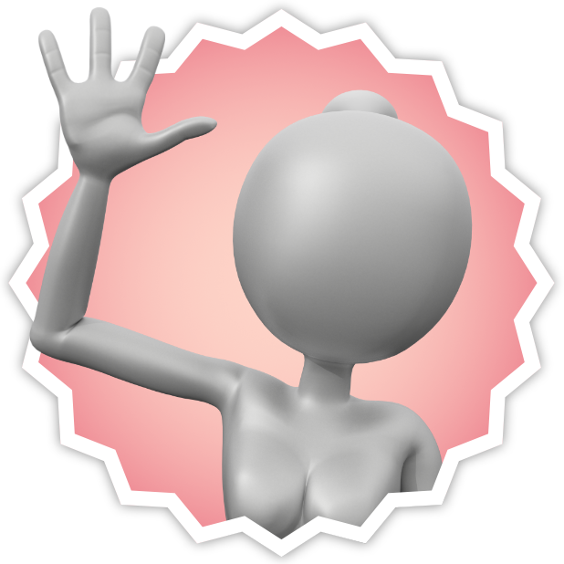 3D Girl Sample Pack messages sticker-9