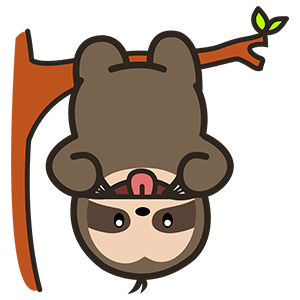 Cute Sloth Stickers messages sticker-2