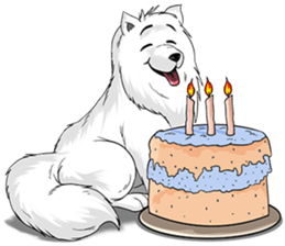 Husky Dog - Cute snow dog for iMessage messages sticker-11