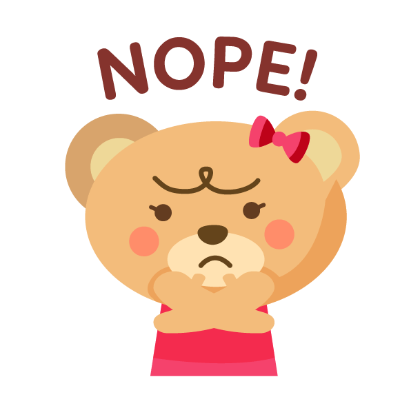Bearelina messages sticker-1
