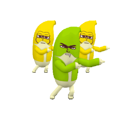 Mr Banana Animated messages sticker-10