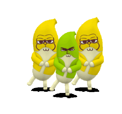 Mr Banana Animated messages sticker-9
