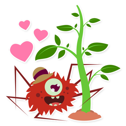 Tiny Trees Basic Stickers for iMessage messages sticker-4