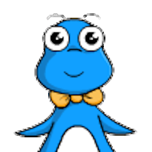 Animated Octopus Smile Stickers messages sticker-1