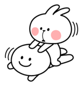 Cool Rabbit and Smile Face messages sticker-8