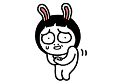 Sis Rabbit messages sticker-1