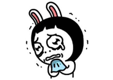 Sis Rabbit messages sticker-11