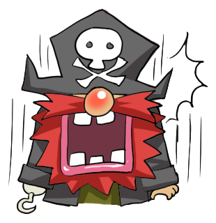Pirate Red Beard messages sticker-3