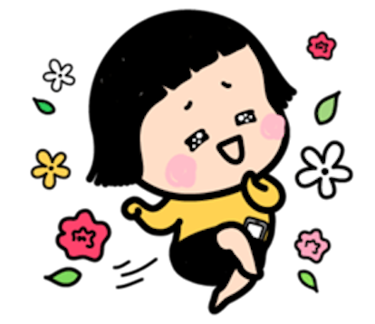 Mimi - Little Girl messages sticker-3