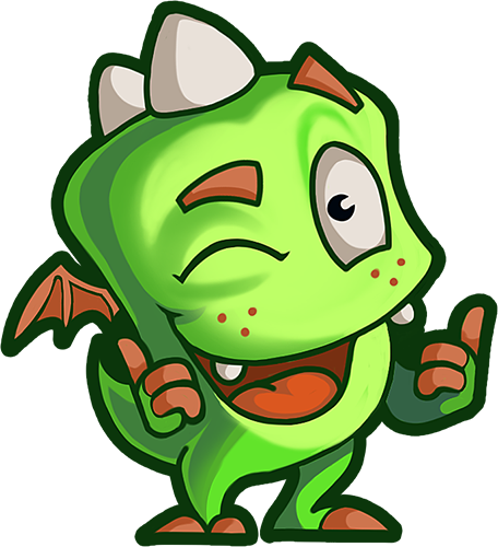 Droll Dragon - Cute stickers messages sticker-0