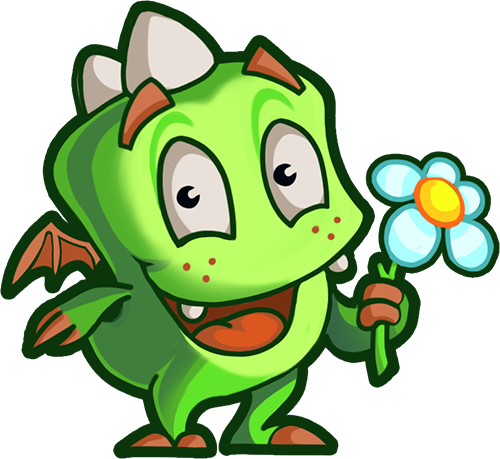 Droll Dragon - Cute stickers messages sticker-4