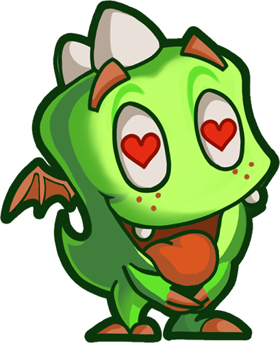 Droll Dragon - Cute stickers messages sticker-6