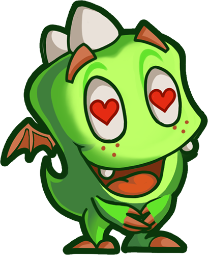 Droll Dragon - Cute stickers messages sticker-5