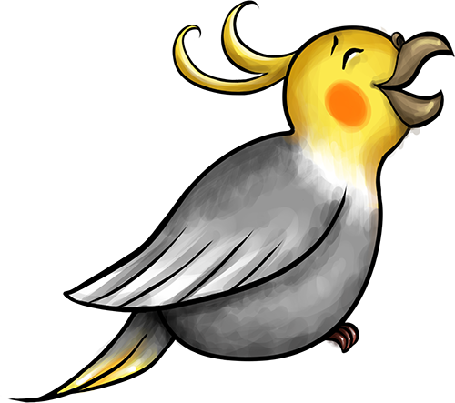 Parrot Alfred - Cute stickers messages sticker-2