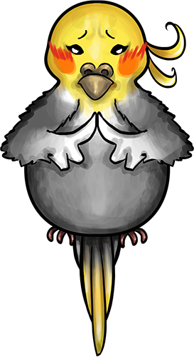 Parrot Alfred - Cute stickers messages sticker-5