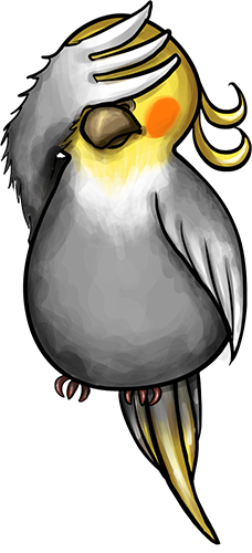 Parrot Alfred - Cute stickers messages sticker-6