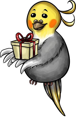 Parrot Alfred - Cute stickers messages sticker-11