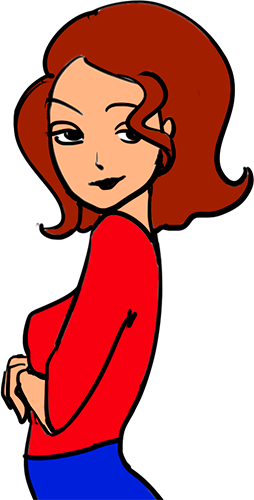 I'm a girl - Cute stickers messages sticker-3