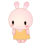 Animated Rabbit and Bear Stickers For iMessage messages sticker-4