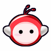 Animated Red Monkey Stickers For iMessage messages sticker-1