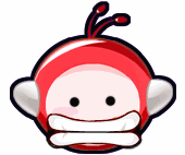 Animated Red Monkey Stickers For iMessage messages sticker-8