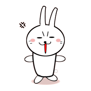 Rabbit Moving Sticker messages sticker-0
