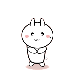 Rabbit Moving Sticker messages sticker-1
