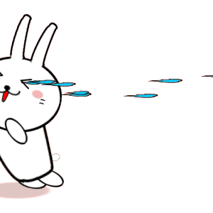 Rabbit Moving Sticker messages sticker-7