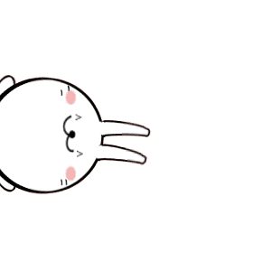 Rabbit Moving Sticker messages sticker-10