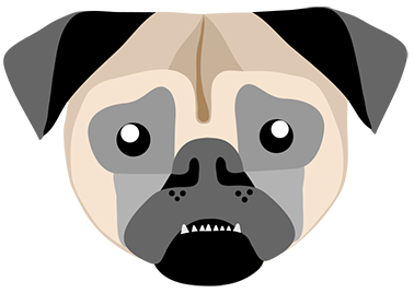 Pug Love Sticker Pack messages sticker-3