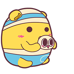 Little Egg Animated messages sticker-0