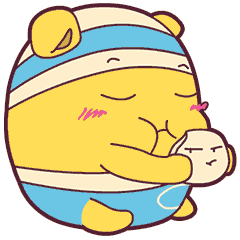 Little Egg Animated messages sticker-3