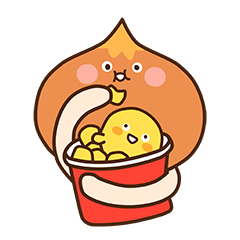 Animated Sugar Roasted Stickers For iMessage messages sticker-6