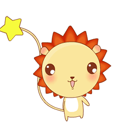 Animated Star Lion Stickers For iMessage messages sticker-9