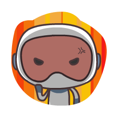 Animated SpaceBoy Stickers For iMessage messages sticker-0