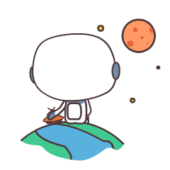 Animated SpaceBoy Stickers For iMessage messages sticker-11