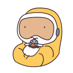 Animated SpaceBoy Stickers For iMessage messages sticker-4