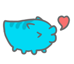 Funny Cat Stickers! messages sticker-7