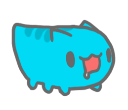 Funny Cat Stickers! messages sticker-3