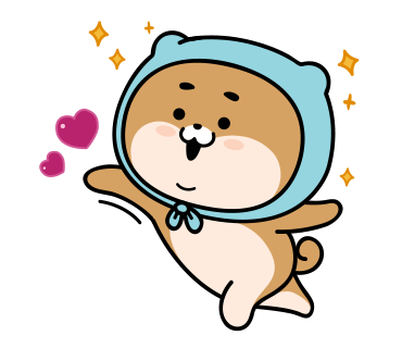 Blue Shiba Dog Stickers for iMessage messages sticker-7