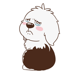 Animated Super Cute Dog Stickers messages sticker-3