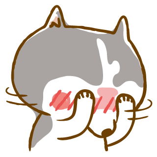 Scary Siberian Dog Stickers for iMessage messages sticker-10