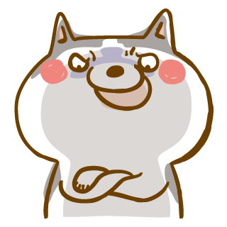 Scary Siberian Dog Stickers for iMessage messages sticker-5