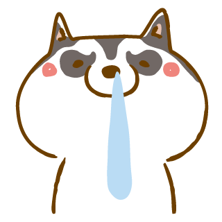 Scary Siberian Dog Stickers for iMessage messages sticker-11