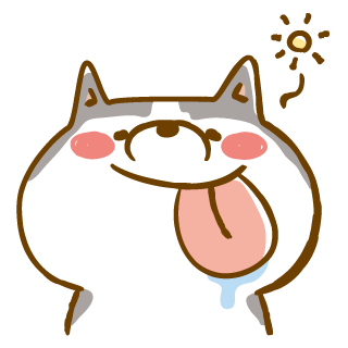 Scary Siberian Dog Stickers for iMessage messages sticker-7