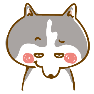 Scary Siberian Dog Stickers for iMessage messages sticker-0